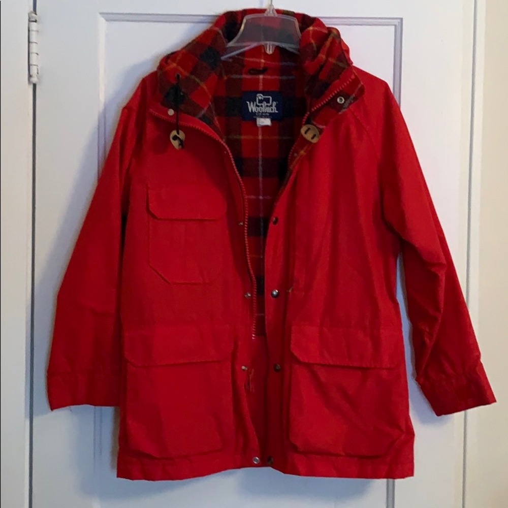 Vintage Woolrich barn coat